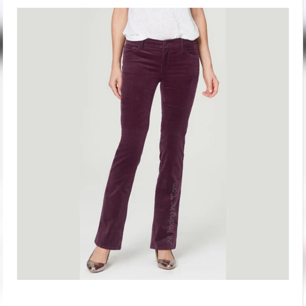 Ann Taylor Loft Deep Wine Corduroy Boot Pant 6. Fall Winter Staple Minimalist